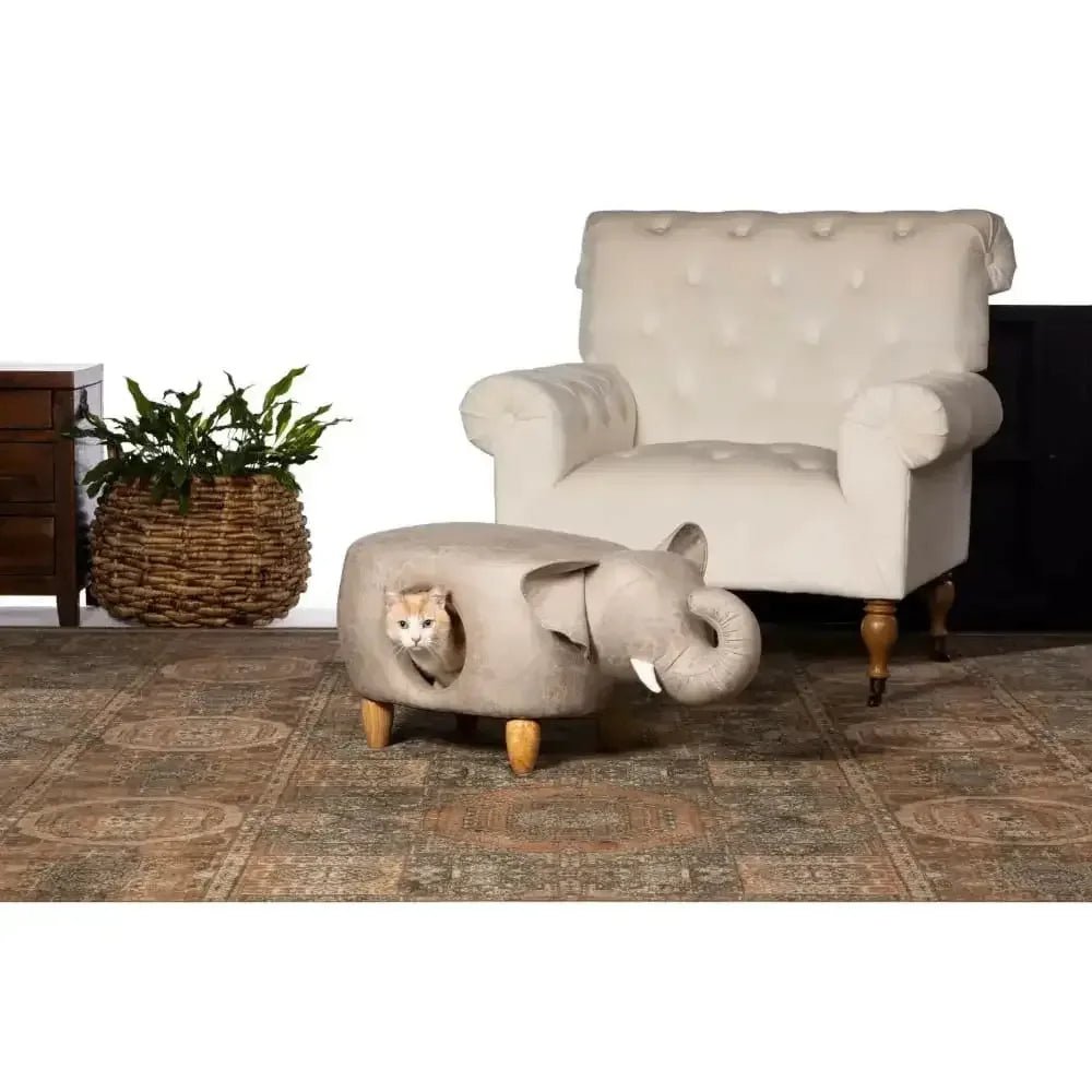 Prevue Pet Products Elephant Ottoman - Talis Us