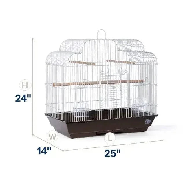 Prevue Pet Products Keet/Tiel Cascade Roof Bird Cage - Talis Us