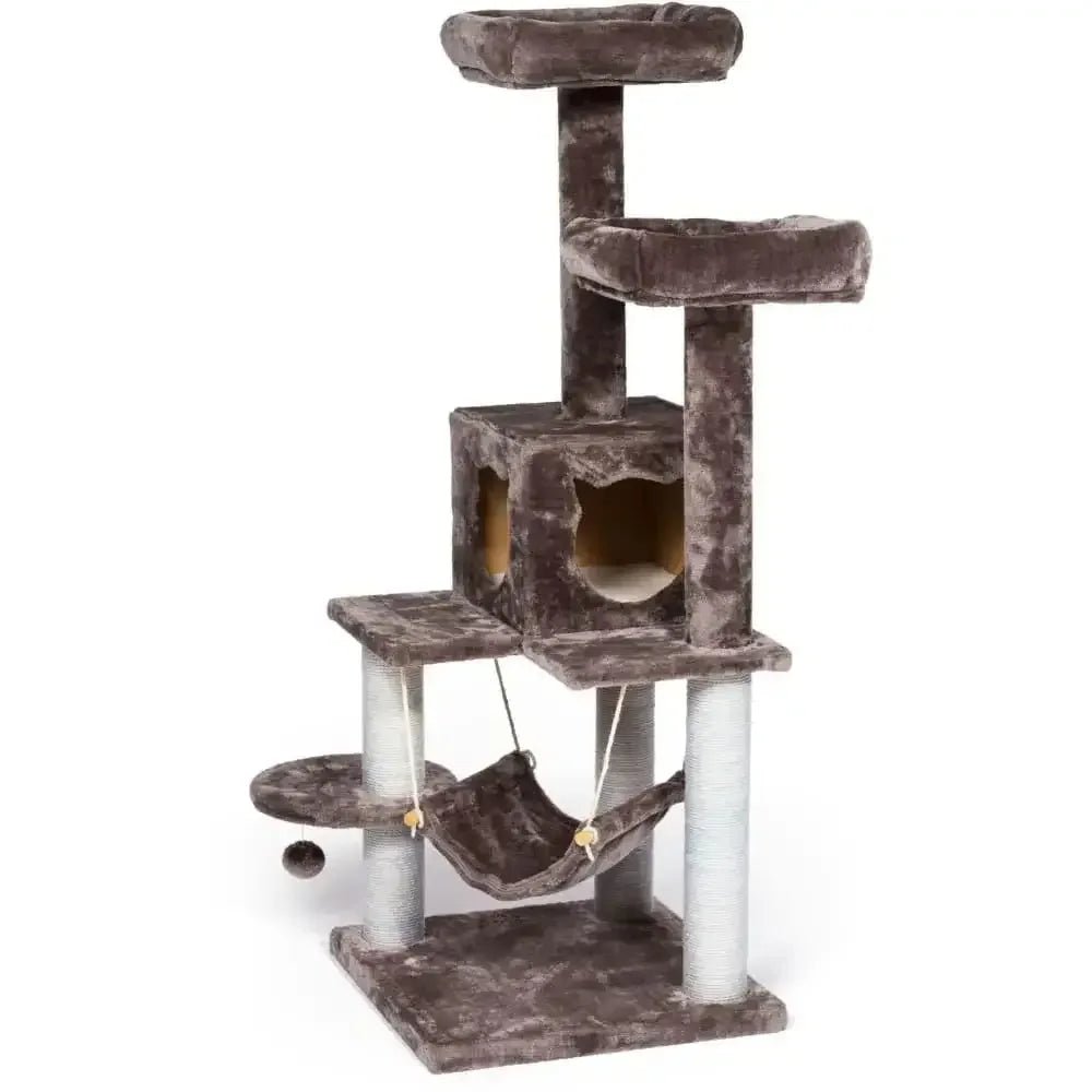 Prevue Pet Products Kitty Power Paws Plush Party Tower - Talis Us