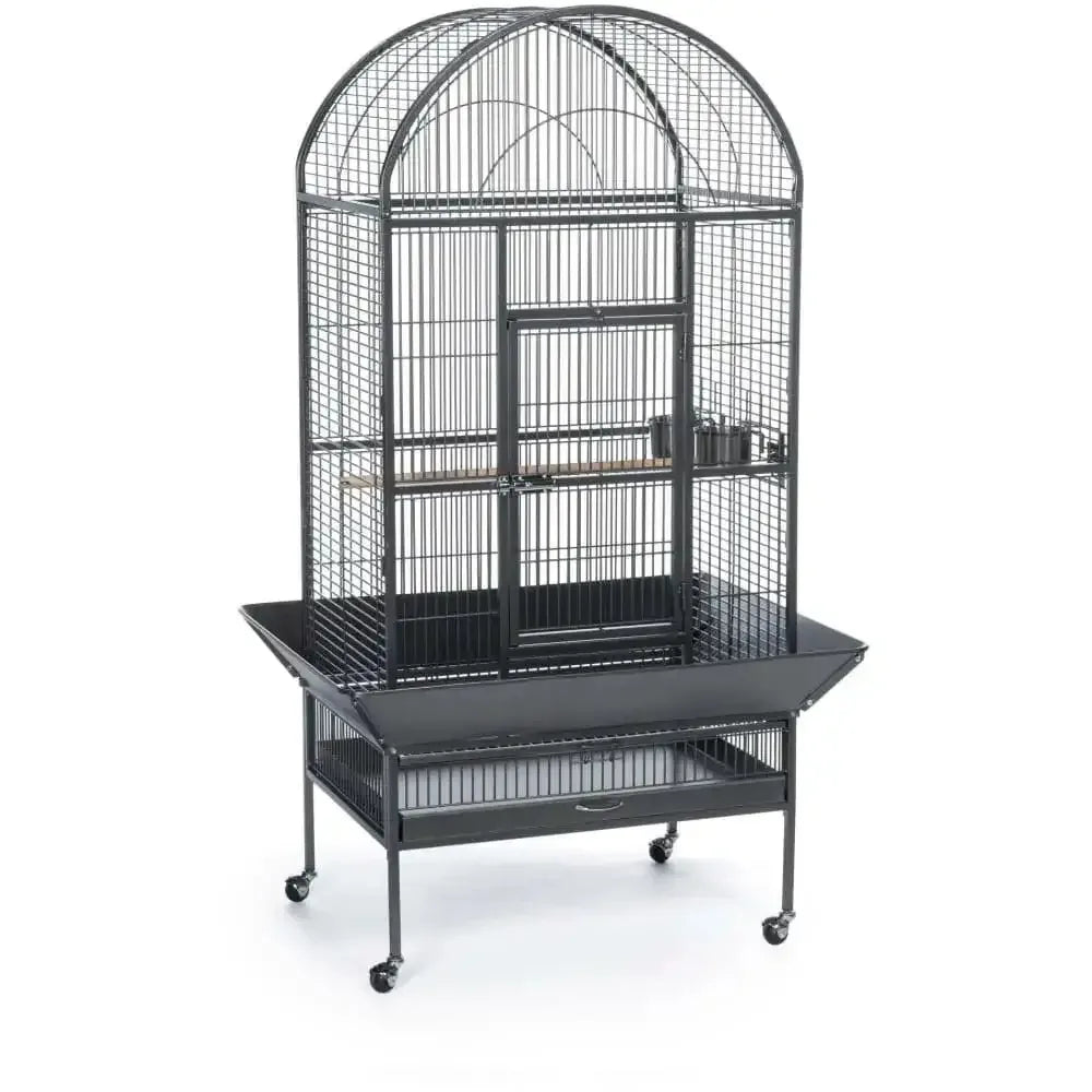 Prevue Pet Products Large Dome Top Cage Black Prevue Pet