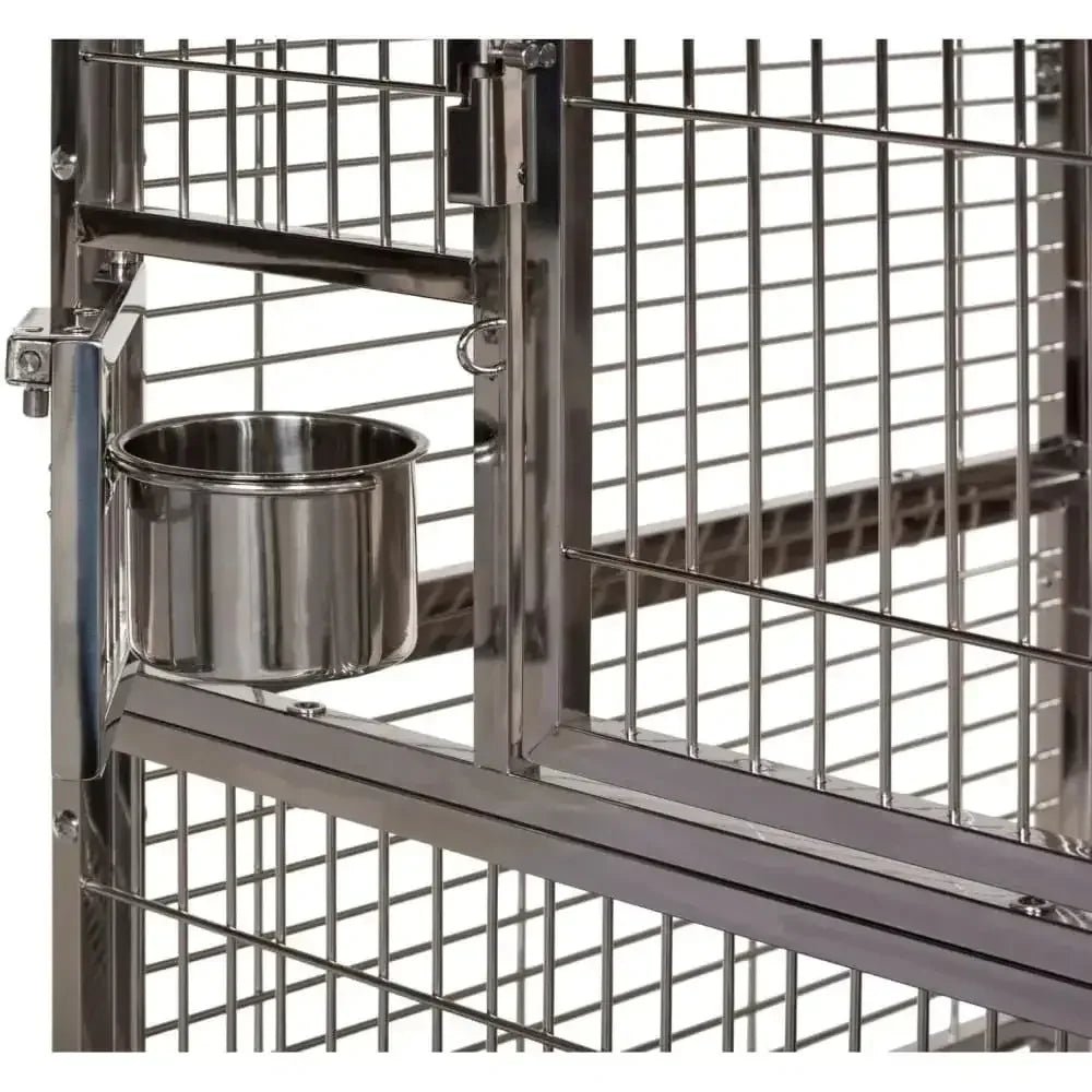 Prevue Pet Products Large Stainless Steel Bird Cage - Talis Us