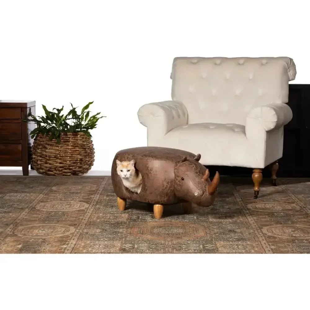 Prevue Pet Products Rhinoceros Ottoman - Talis Us