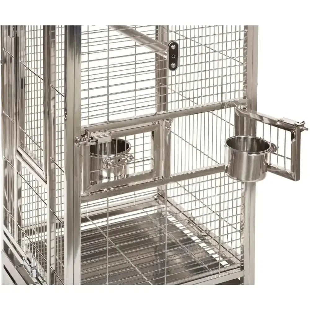 Prevue Pet Products Small Stainless Steel Bird Cage - Talis Us