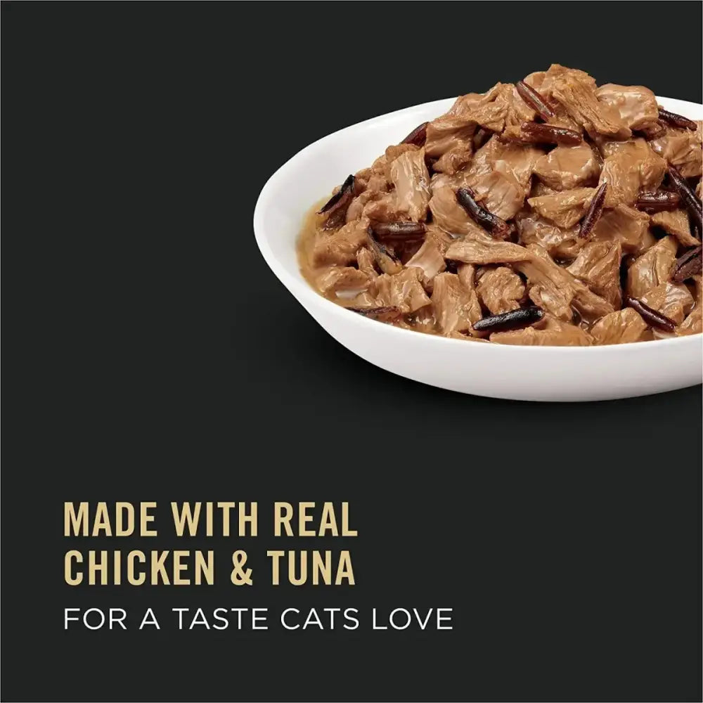 Pro Plan Savor Chicken, Tuna & Wild Rice in Sauce Cat Wet Food 24 / 3 oz - Talis Us