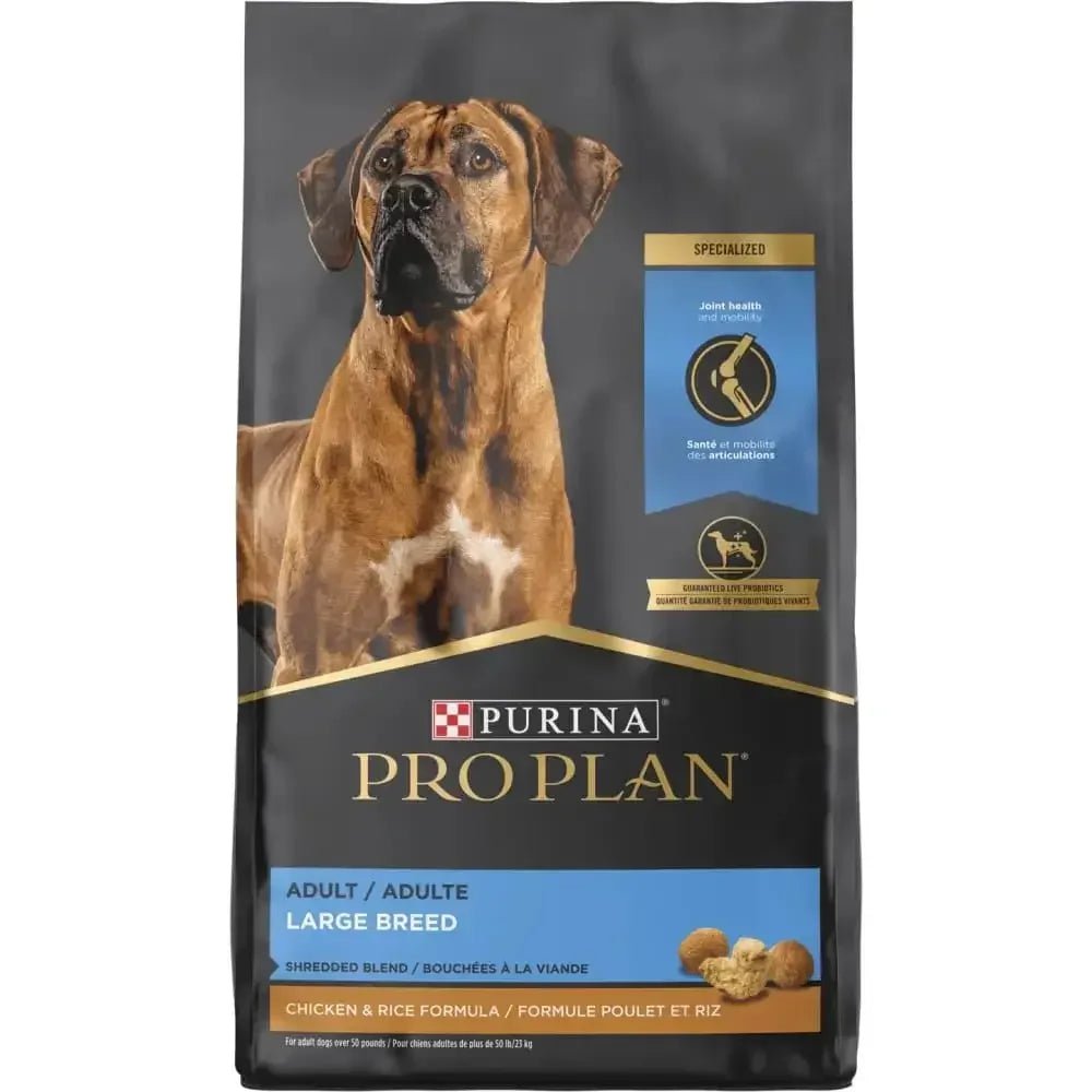 Pro Plan Shredded Blend Chicken & Rice Large Breed Dog 34 Lbs - Talis Us