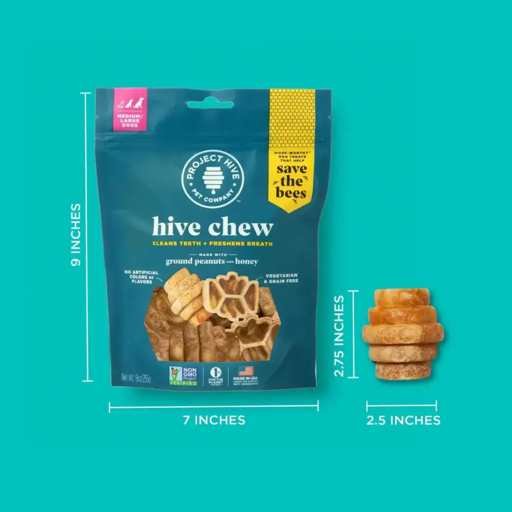 Project Hive Pet Company Hive Dog Chew - Talis Us