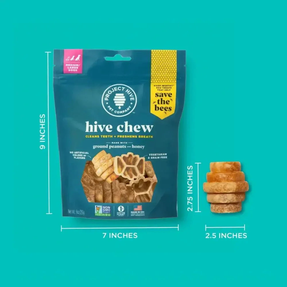 Project Hive Pet Company Hive Dog Chew - Talis Us