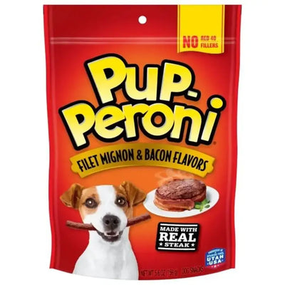 Pup - Peroni Filet Mignon & Bacon Flavor Dog Treats 5.6 oz - Talis Us
