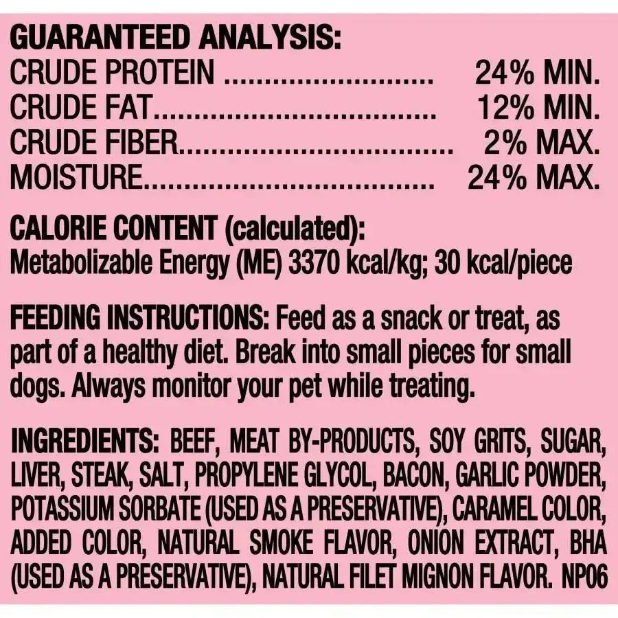Pup - Peroni Filet Mignon & Bacon Flavor Dog Treats 5.6 oz - Talis Us