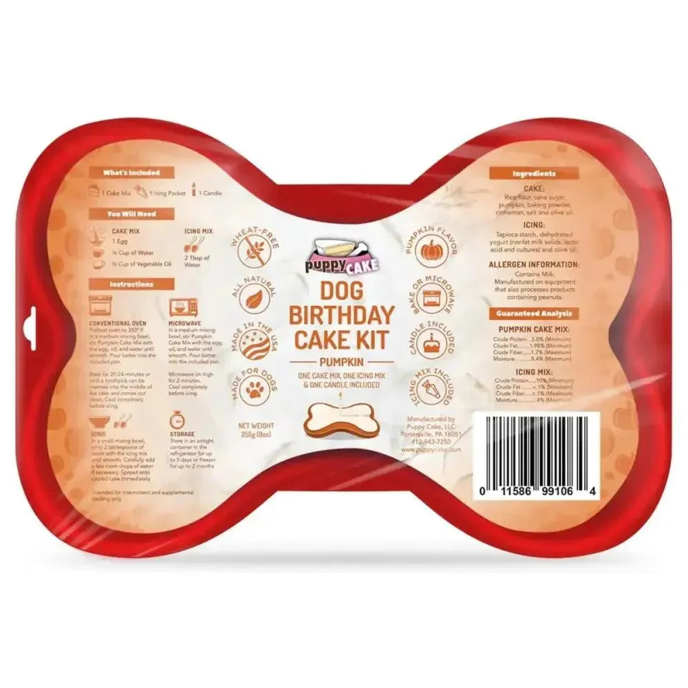 Puppy Cake Dog Birthday Cake Kit 9oz - Talis Us