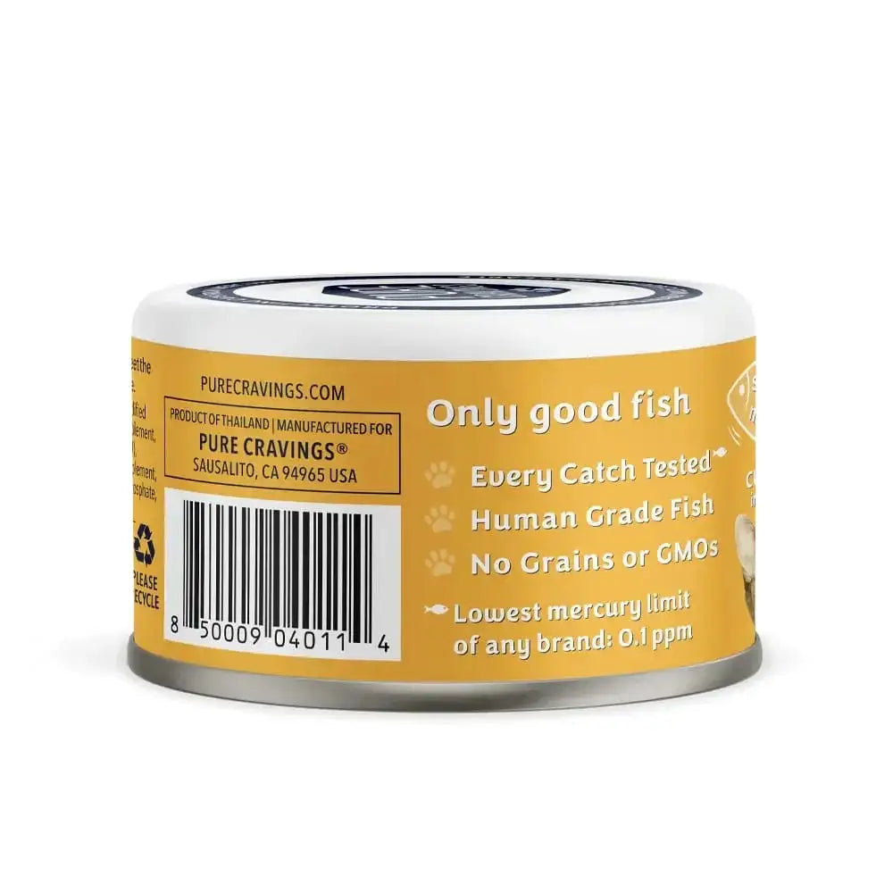 Pure Cravings Innovative New Pet Brand Wild Sardines & Mackerel, Cutlets in Gravy Wet Cat Food Pure Cravings