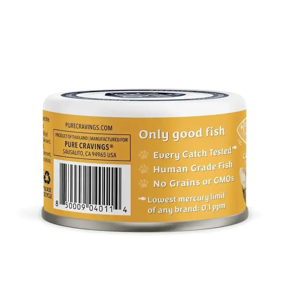 Pure Cravings Innovative New Pet Brand Wild Sardines & Mackerel, Cutlets in Gravy Wet Cat Food - Talis Us