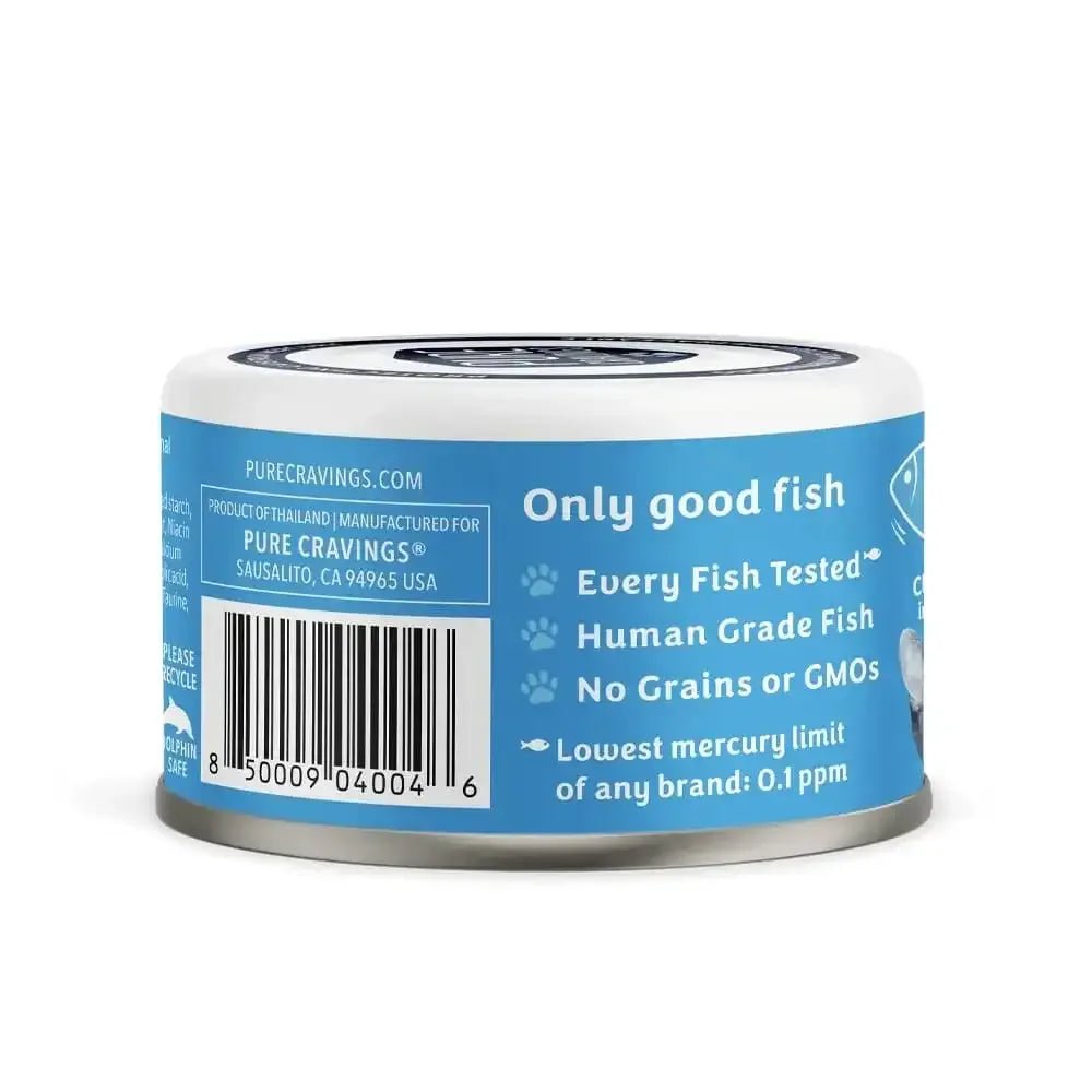 Pure Cravings Innovative New Pet Brand Wild Tuna, Cutlets in Gravy Cutlets in Gravy Wet Cat 12pk / - Talis Us