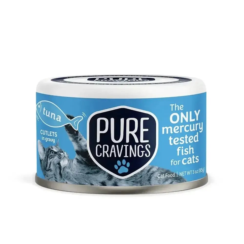 Pure Cravings Innovative New Pet Brand Wild Tuna, Cutlets in Gravy Cutlets in Gravy Wet Cat 12pk / - Talis Us