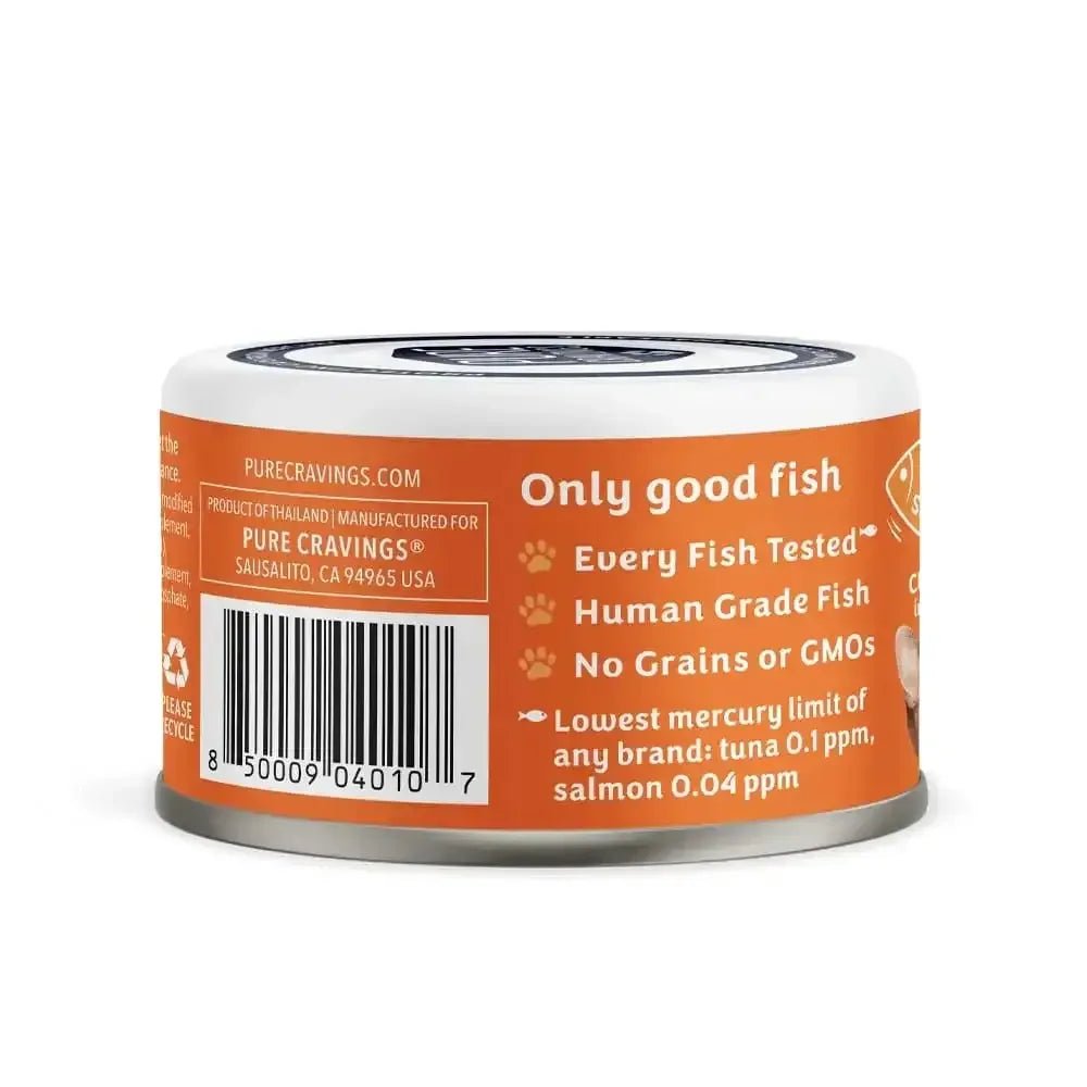 Pure Cravings Innovative New Pet Brand Wild Tuna & Salmon, Cutlets in Gravy Cutlets in Gravy Wet Cat - Talis Us