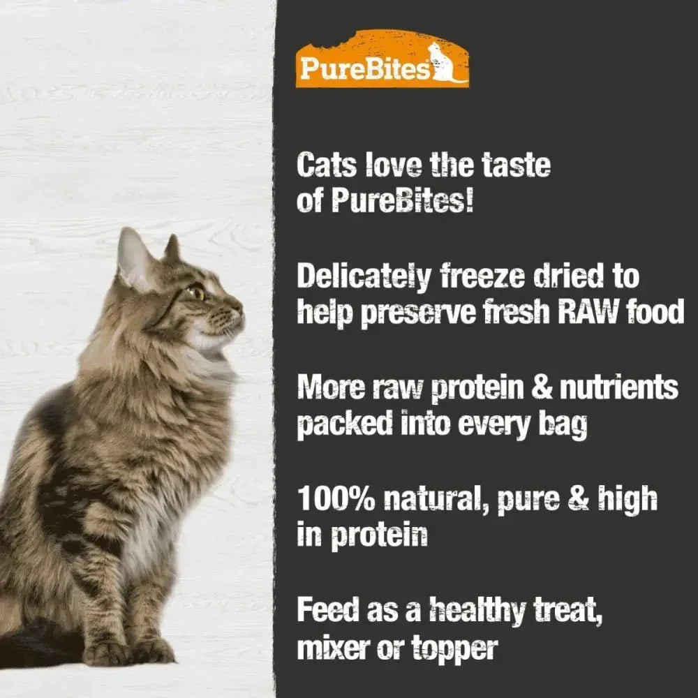 PureBites Duck Liver Freeze - Dried Cat Treats 1.05 oz - Talis Us