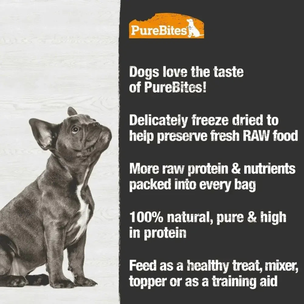 PureBites Duck Liver Freeze Dried Dog Treats 2.6 oz - Talis Us