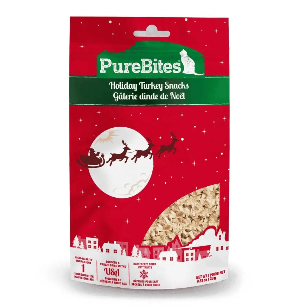 PureBites Holiday Turkey Cat Treats .81 oz - Talis Us