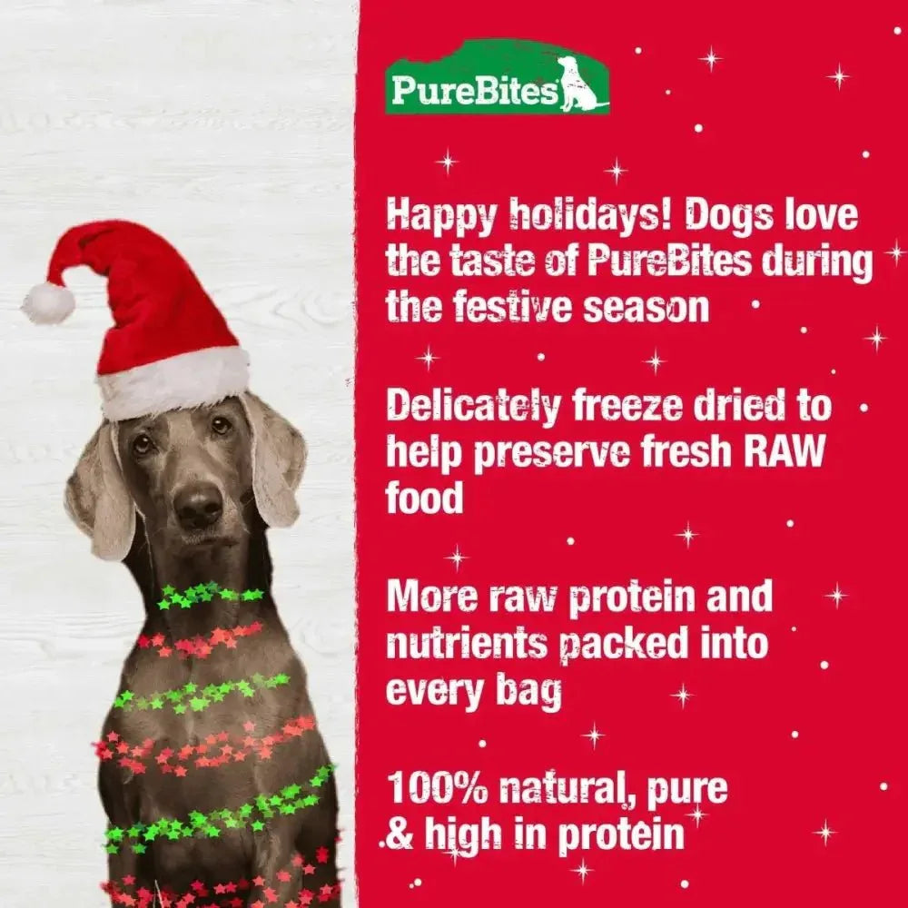 PureBites Holiday Turkey Sweet Potato Dog Treat 2.5 oz - Talis Us
