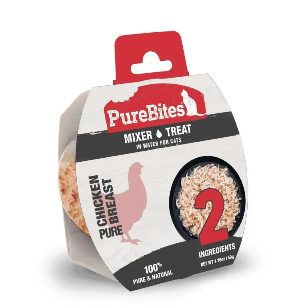 PureBites Mixers Chicken Breast in Water Cat Food 12 / 1.76 oz - Talis Us