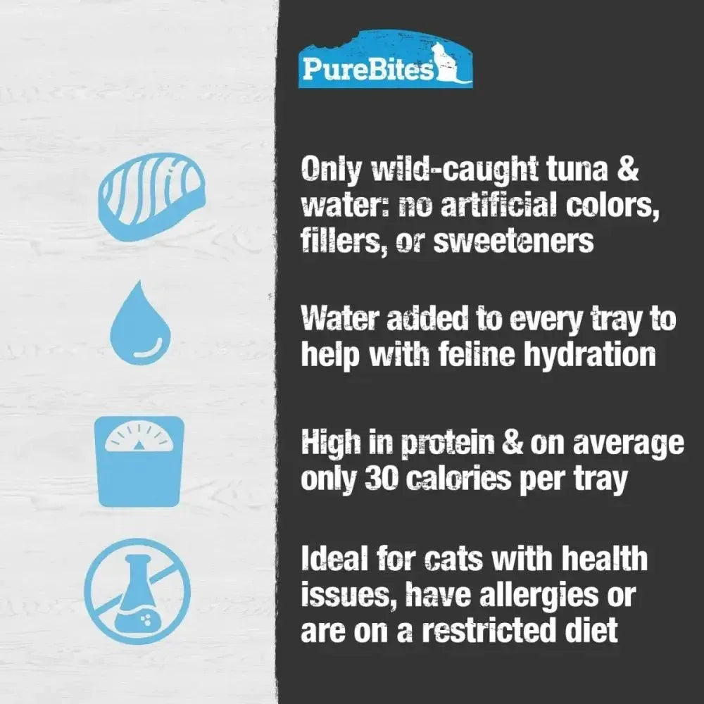 PureBites Mixers Wild Skipjack Tuna in Water Cat Food 12 / 1.76 oz - Talis Us