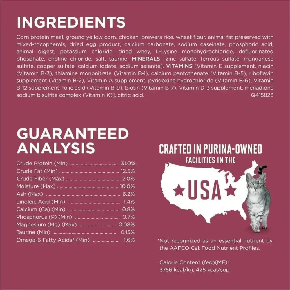 Purina One Special Care Urinary Health High Protein Adult Dry Cat Food - Talis Us