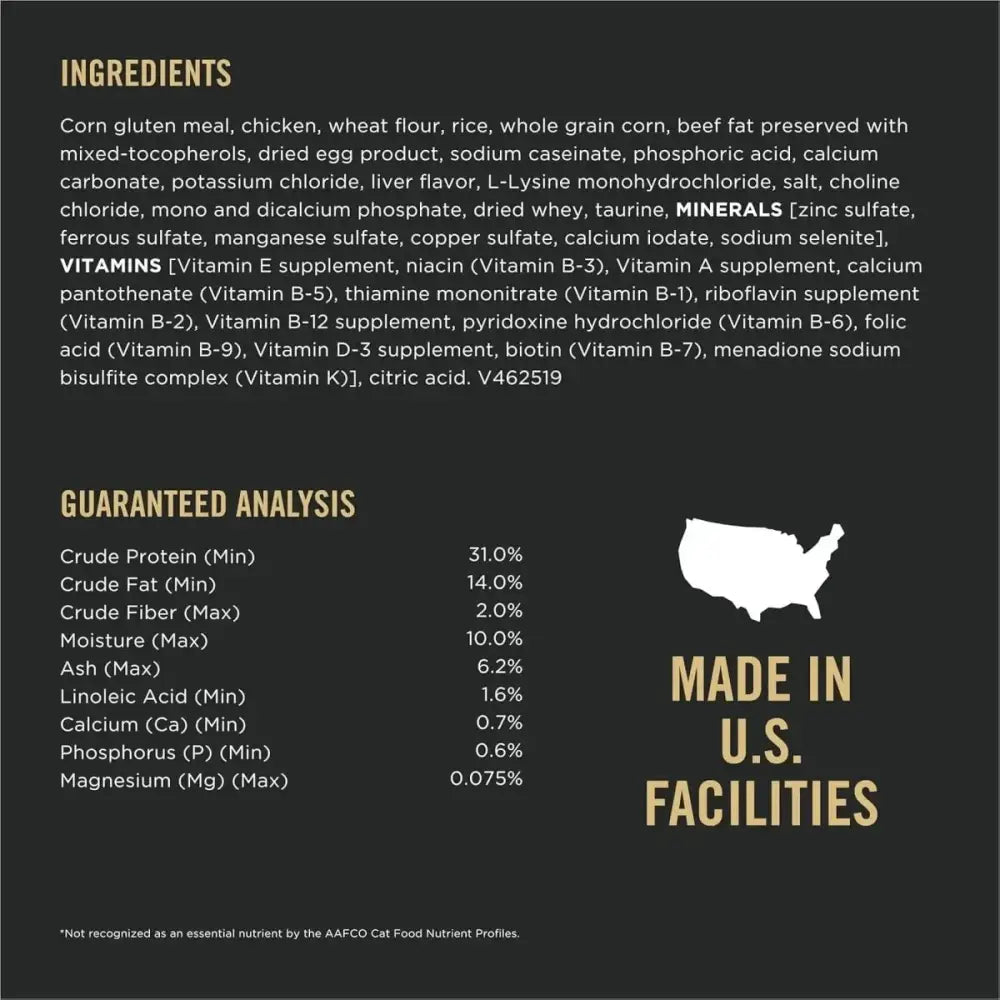 Purina Pro Plan Focus Urinary Tract Health Formula Chicken & Rice Dry Cat Food - Talis Us