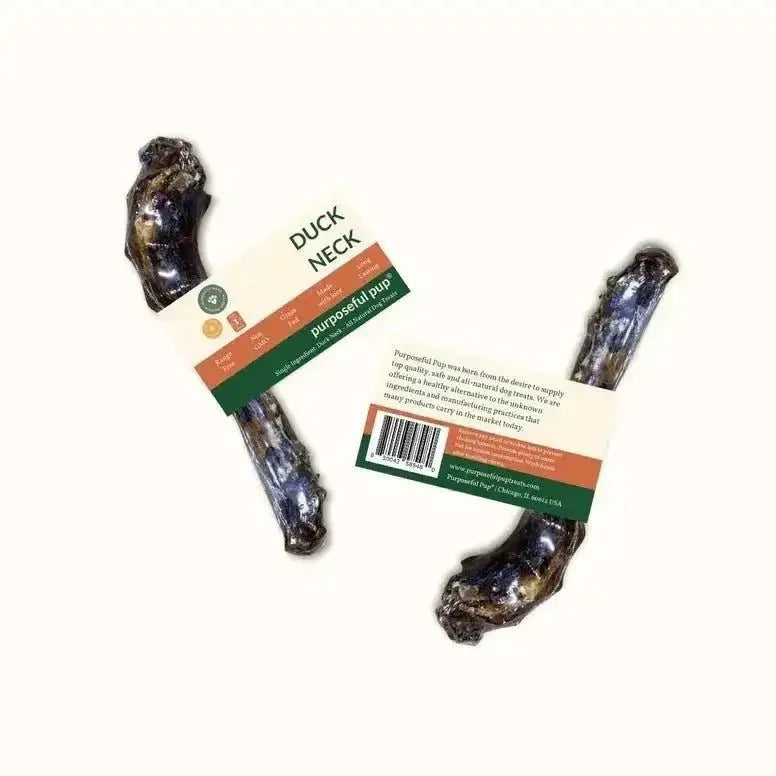 Purposeful Pup Treats Duck Neck Dog Treats 2pk - Talis Us