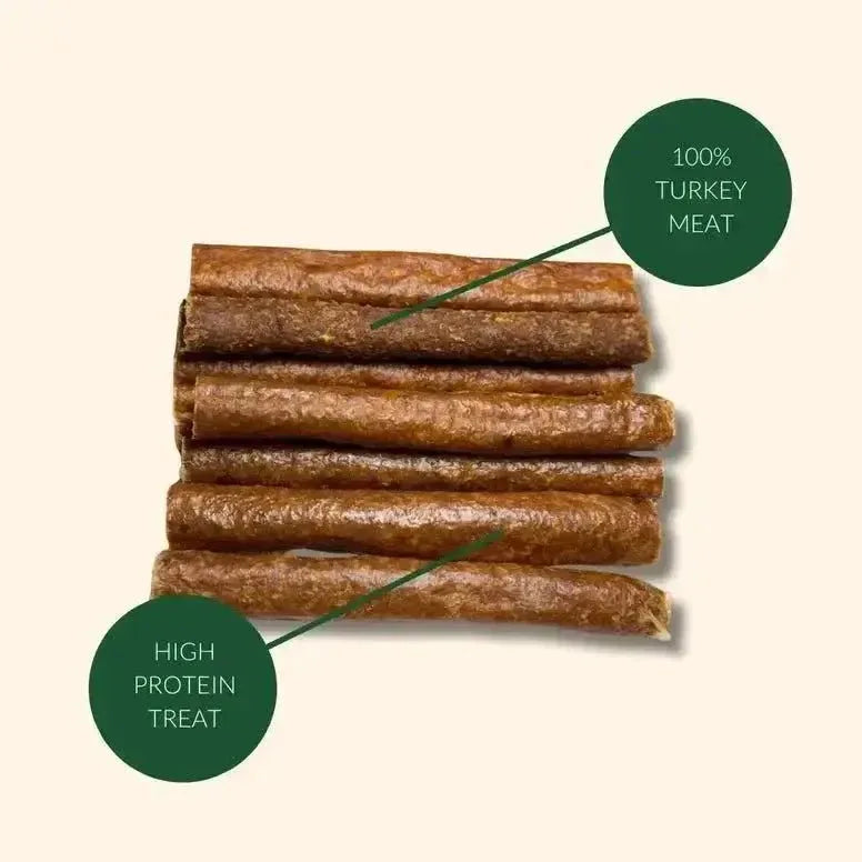 Purposeful Pup Treats Turkey Sausage Dog Treats 10 Pk - Talis Us