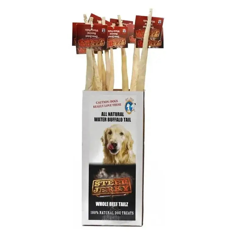 QT Dog Water Buffalo Tail Dog Treat - Talis Us