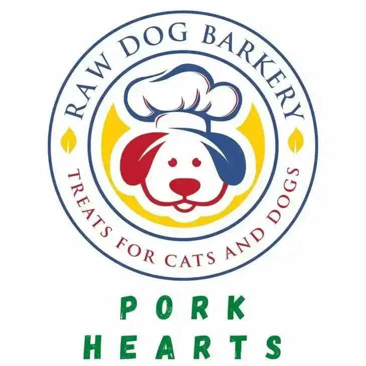 Raw Dog Barkery Pork Hearts Freeze - Dried Dog Treats - Talis Us
