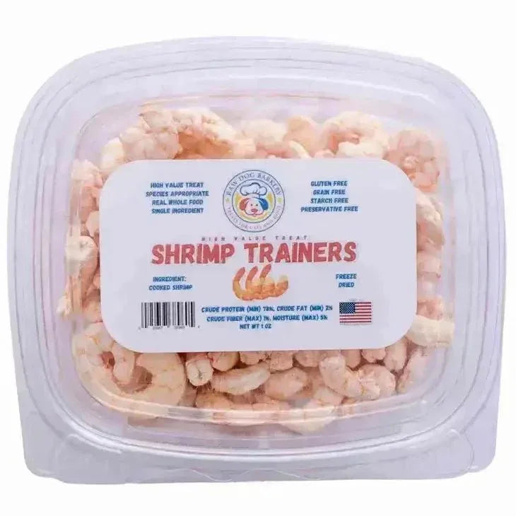 Raw Dog Barkery Shrimp Trainers Freeze Dried Dog Treats - Talis Us