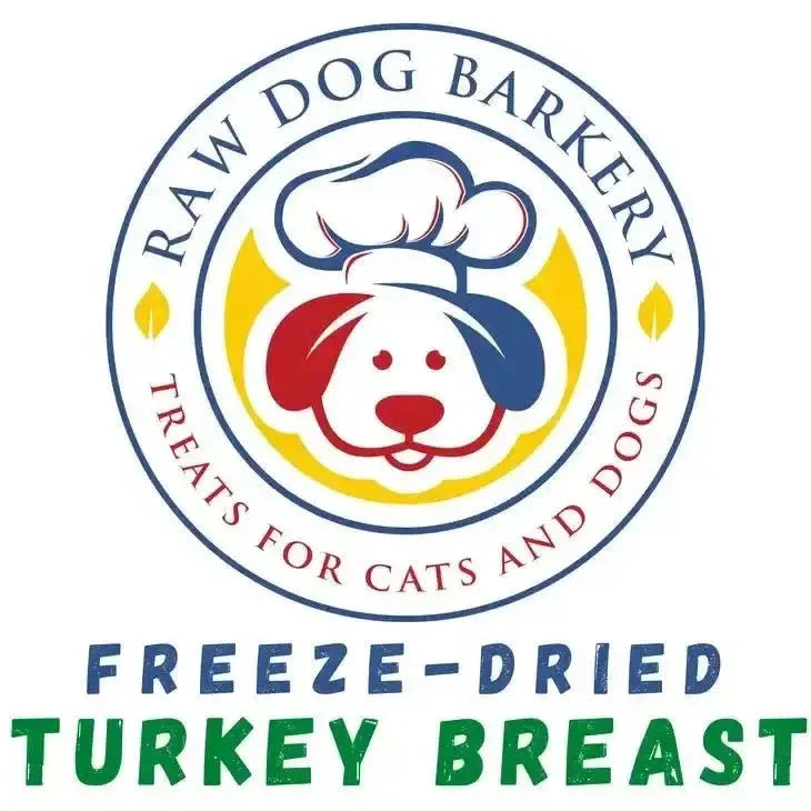 Raw Dog Barkery Turkey Breast Freeze - Dried Dog Treats 3oz - Talis Us