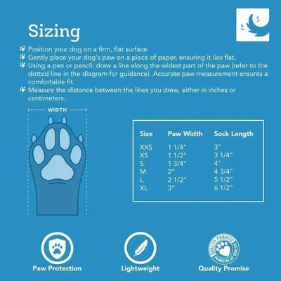 RC Pet Products Sporty PAWks Anti - Slip, Stylish, Functional, Protective Dog Socks - Talis Us