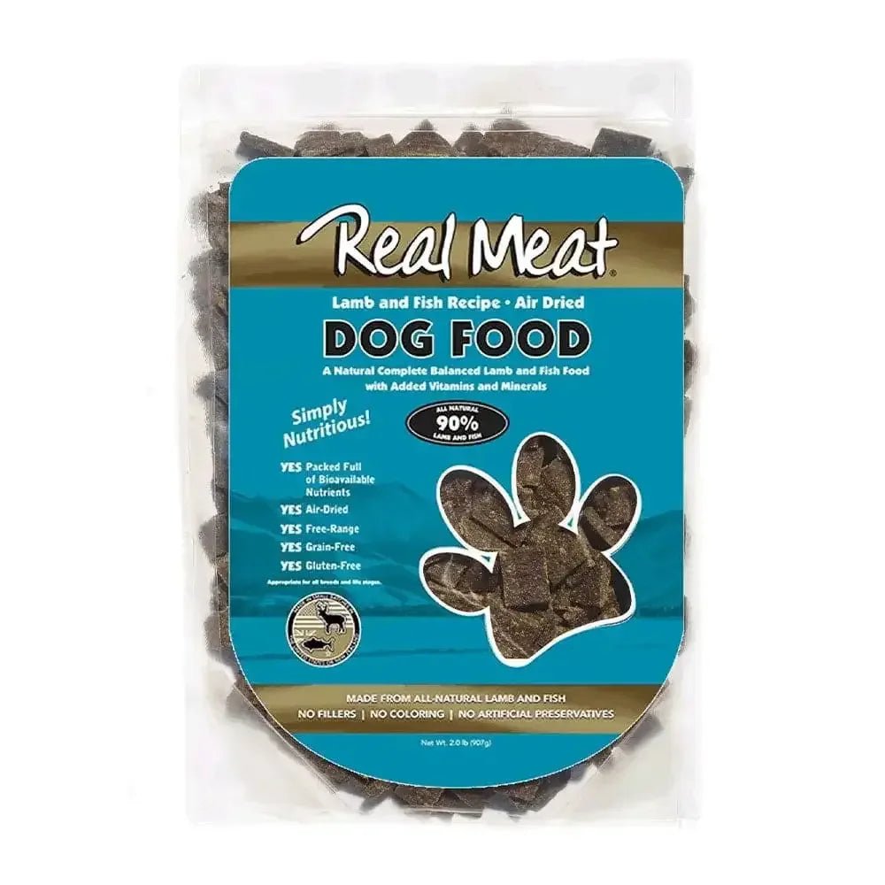 Real Meat® Air - Dried Lamb & Fish Recipe Dog Food 2 Lbs - Talis Us