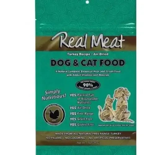 Real Meat® Air - Dried Turkey Dog & Cat Food 5 Oz - Talis Us