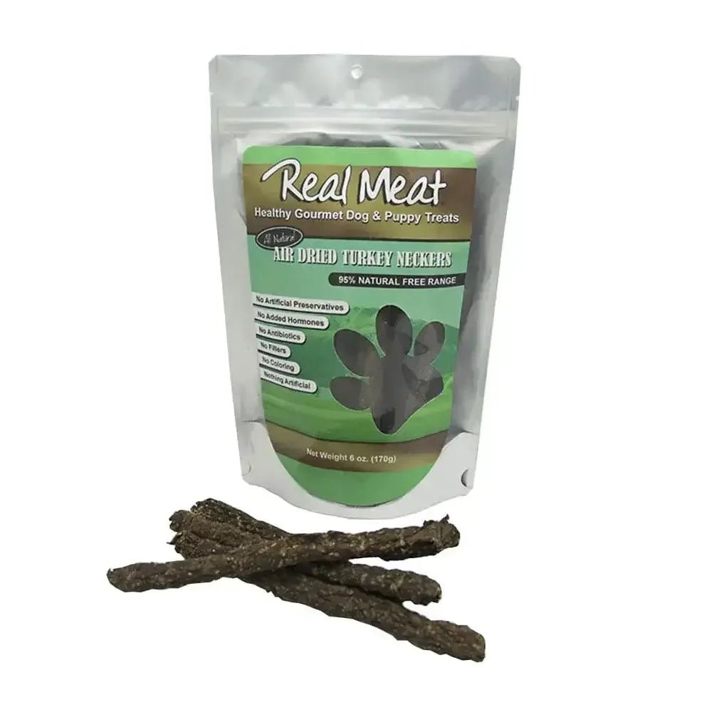 Real Meat® Air - Dried Turkey Neckers Dog Treats 6 Oz - Talis Us
