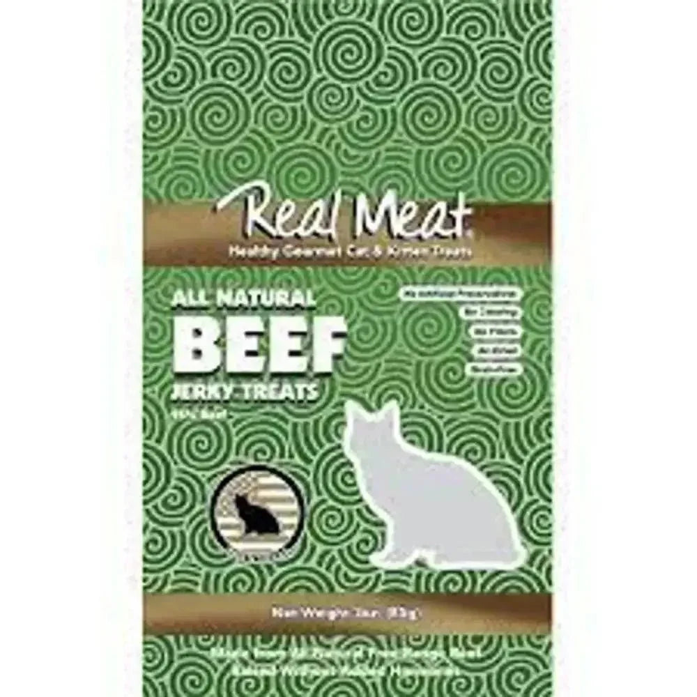 Real Meat Beef Jerky Cat Treats 3oz - Talis Us