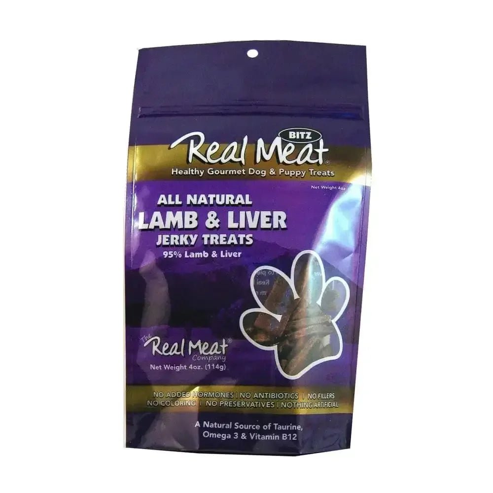 Real Meat® Lamb & Lamb Liver Jerky Dog Treat - Talis Us