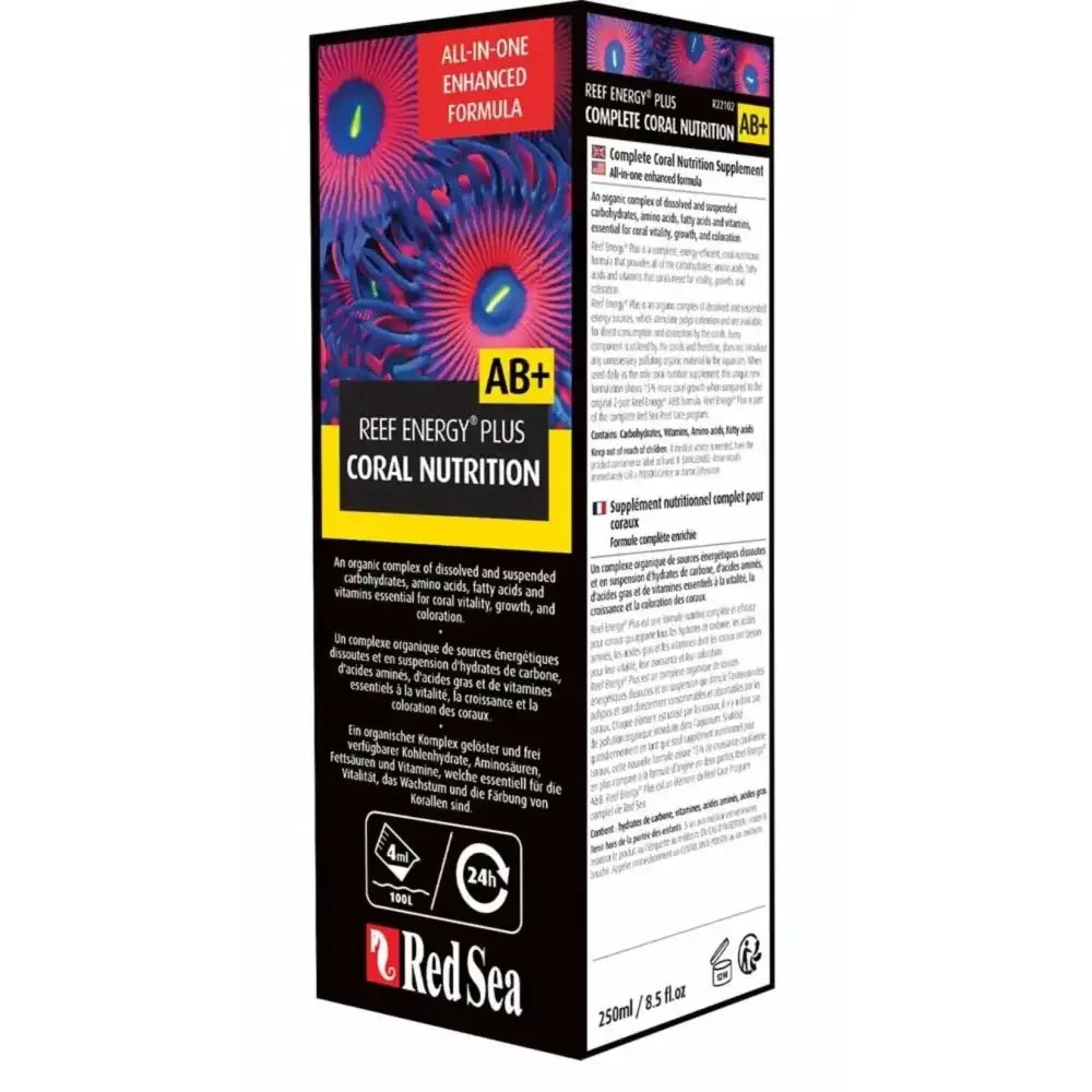 Red Sea Reef Energy Plus AB+ Coral Nutritional Supplement Red Sea
