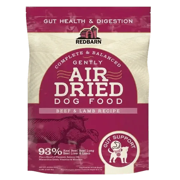 Redbarn Pet Products Air Dried Gut Support Beef & Lamb Dry Dog Food - Talis Us