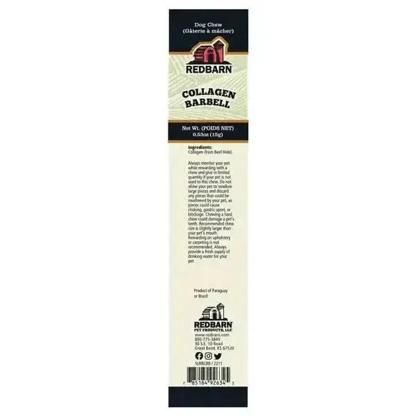 Redbarn Pet Products Collagen Barbell Dog Treat - Talis Us
