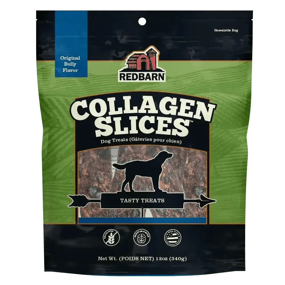 Redbarn Pet Products Collagen Slices Dog Treat 12 oz - Talis Us