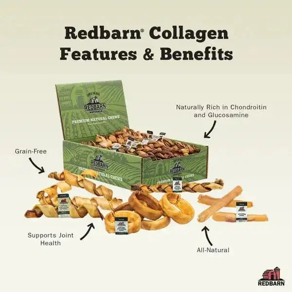 Redbarn Pet Products Collagen Sticks Dog Treat 30 in, 25 ct - Talis Us
