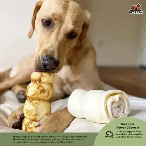 Redbarn Pet Products Glazed Beef Cheek Roll Dog Treat - Talis Us
