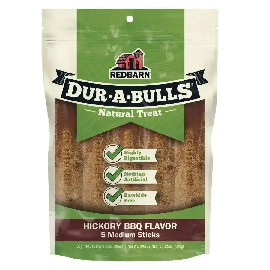Redbarn Pet Products Hickory BBQ Dur - A - Bulls Stick Healthy Dog Chew - Talis Us