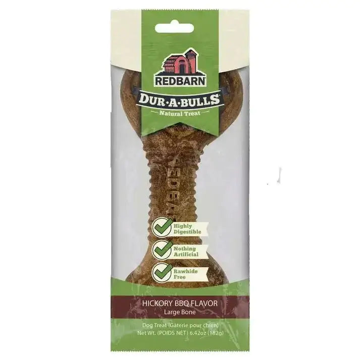Redbarn Pet Products Hickory BBQ Dur - A - Bulls Bone Healthy Dog Chew - Talis Us