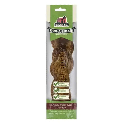 Redbarn Pet Products Hickory BBQ Dur - A - Bulls Braid Healthy Dog Chew - Talis Us