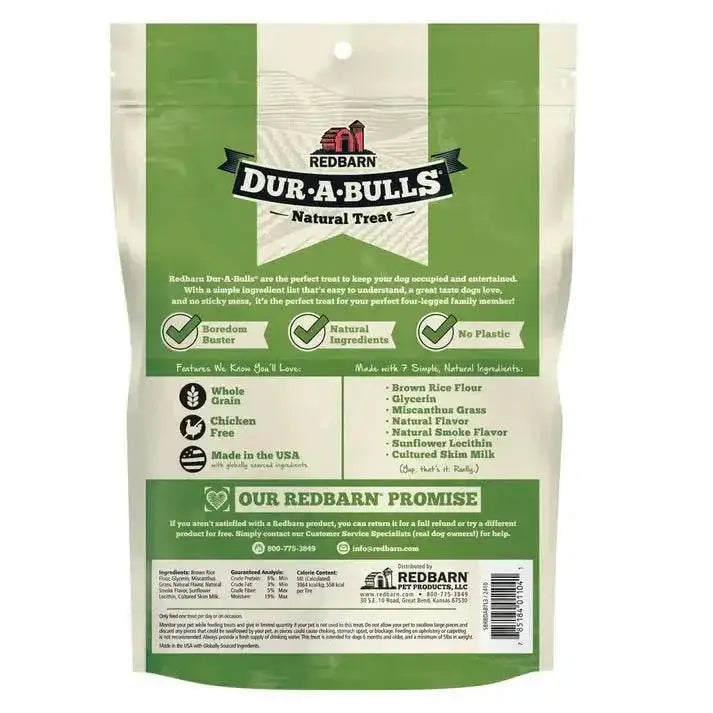 Redbarn Pet Products Hickory BBQ Dur - A - Bulls Stick Healthy Dog Chew - Talis Us