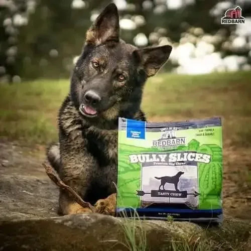 Redbarn Pet Products Natural Bully Slices Vanilla Flavor Dog Treats 9 oz Redbarn